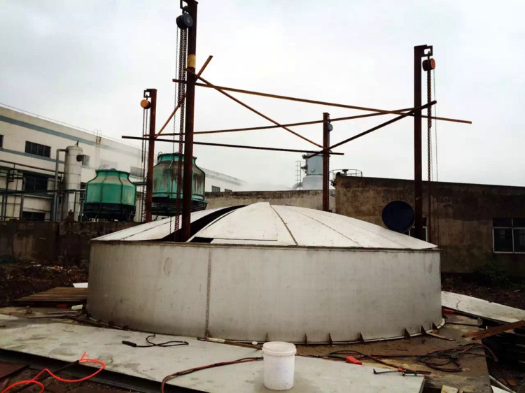 600T 不锈钢苯酚罐制作