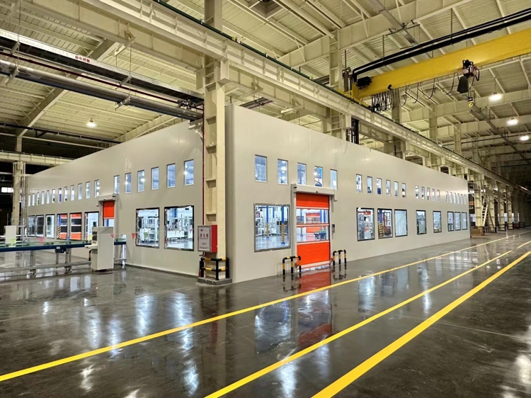 摩拓乐二期洁净室1500平方安装